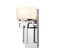 Lampada LED Da Bagno In Cromo Antiriflesso IP44 Impermeabile CHINO Da Parete