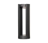 Lampada LED da esterni 'Dylen' (Moderno) colore Nero, in Alluminio (1 luce, lampadina inclusa) di Lucande | lampioncino, paletto luminoso, lampada da viale, lampione