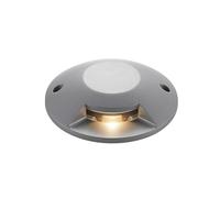 Lampada LED da esterni 'Jeffrey' (Moderno) colore Grigio, in Alluminio (1 luce, lampadina inclusa) di Lucande | faretto LED da esterni, faretto, lampada da esterni per giardino, terrazzo, balcone e