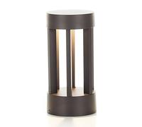 Lindby lampioncino LED Jordis, 22 cm, antracite, alluminio LINDBY