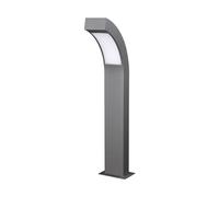 Lampada LED da esterni 'Lennik' (Moderno) colore Nero, in Alluminio (1 luce, lampadina inclusa) di Lucande | lampioncino, paletto luminoso, lampada da viale, lampione