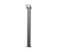 Lampada LED da esterni 'Marius' (Moderno) colore Nero, in Alluminio (1 luce, lampadina inclusa) di Lucande | lampioncino, paletto luminoso, lampada da viale, lampione