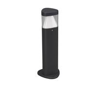 Lampada LED da esterni 'Milou' (Moderno) colore Nero, in Alluminio (1 luce, lampadina inclusa) di Lucande | lampioncino, paletto luminoso, lampada da viale, lampione