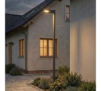 Lampada LED da esterno Arcchio Nefarius, 250 cm, grigio scuro, IP65 Arcchio