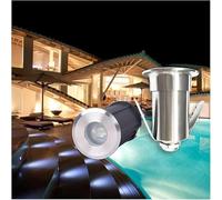 Lampada LED da Esterno, luci sommergibili a LED da 12 V per Piscina - Mini faretti Impermeabili IP68 per Illuminazione Subacquea, Angolo del Fascio di 30°, Ideali per Piscine e scalini (gial