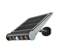 Lampada LED da giardino 8W Con Pannello Solare 6000K Con Sensore PIR IP65 SKU-68