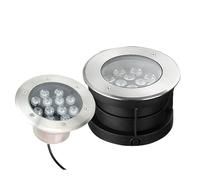 Lampada LED da Giardino, Luce sommergibile a LED per Fontana - Lampada Subacquea Impermeabile IP68 per Piscine e Giardini - Bassa Tensione 24 V, opzioni Verde 24 W e Blu 9 W per Una Splendid
