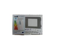 Segnapasso Aperto Da Esterno Moderno Spina Alluminio E Vetro Grigio Led 3W 4000K