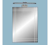 Lampada led da parete applique specchio bagno luce 6500k e 4000k 7 watt UNIVERSO