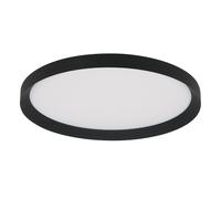 Lampada LED Da Soffitto Nero Bianco Tondo Ø50 CM 2700 K Deckenleuchte Blendarm [EEK: F]