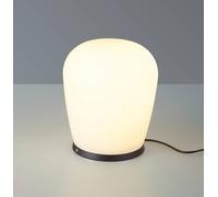 Lampada LED da tavolo Cara di Bopp, nera, Ø 18 cm, vetro BOPP