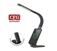 LAMPADA LED DA TAVOLO CON RICARICABILE WIRELESS E SENSORE GESTUALE CFG MANAGER [EEK: A]