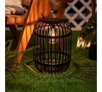 Lampada LED da tavolo e a energia solare Pauleen SUNSHINE RAY, nera, 25 cm, IP44 Pauleen