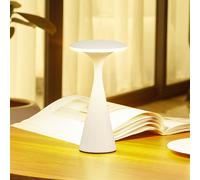 Lampada LED da tavolo Evelen di Lindby, bianca, IP54, CCT LINDBY