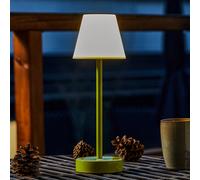 Lampada LED da tavolo Newgarden Lola Slim a batteria, colore lime Newgarden