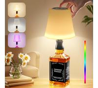 LAMPADA LED DA TAVOLO SENZA FILI PER BOTTIGLIA CON TAPPO DECORATIVA INTERNO ESTE