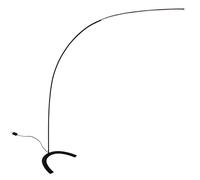 Lampada LED da terra 'Danua' dimmerabile (Moderno) colore Nero, in Metallo ad es. Studio & Ufficio (1 luce, lampadina inclusa) di Lindby | lampada LED da terra