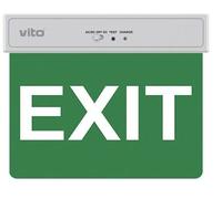 Lampada LED d'emergenza "EXIT" 2W 6500k luce fredda