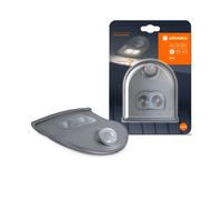 Lampada LED di cortesia Osram DoorLED Down a batteria argento Argento