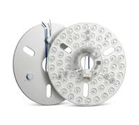 Lampada LED di ricambio da 24 W e 6,3 pollici per ventilatore a soffitto, dimmerabile, 3 temperature di colore 6500K/4200K/3000K, kit di ricambio LED per plafoniera(160 mm)