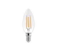 Lampada LED E14 6W a Filamento 140 lm/W Dimmerabile - C35 Colore Bianco Naturale 4.000K