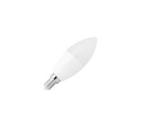 Lampada LED E14 6W C37 105lm/W Colore Bianco Caldo 2.700K