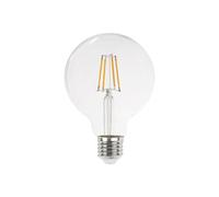 Lampada LED E27 4W a Filamento 150lm/W No Flickering - G95 Colore Bianco Naturale 4.000K