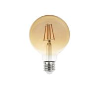 Lampada LED E27 6W a Filamento Ambrata Dimmerabile - G95 Colore Bianco Caldo 2.500K