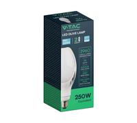 V-TAC PRO Lampadina LED Chip Samsung E27 36W 110LM/W Oliva 6400K