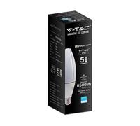 V-TAC VT-260 PRO LAMPADINA LED OLIVE LAMP E40 60W CHIP LED SAMSUNG 6500 LUMEN [EEK: A+]