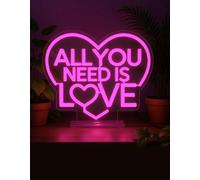 Lampada LED Effetto Neon “All You Need Is Love” It’s a Sign - Legami