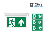 LAMPADA LED EMERGENZA 2W BIFACCIALE INCASSO 12ORE C. SAMSUNG VT-522-S-LED835 V-TAC