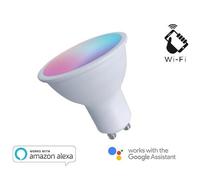 LAMPADA LED FARETTO GU10 AD INCASSO RGB + BIANCO CALDO DIMMERABILE 5.5W (EE-45WG