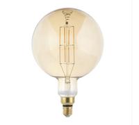 Lampada Led G200 E27 8W Filamento Dorato Dimmerabile Luce Calda 1800K Optonica