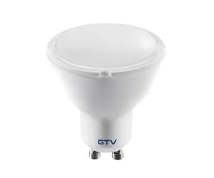 Lampada LED GTV faretto GU10 3000K bianco caldo - senza sfarfallio, durevole - per illuminazione LED in casa e ufficio