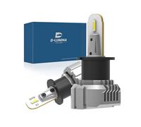Lampada Led H3 12V 20W Fendinebbia IP65 Bianco 6000K 2000LM 360 Gradi Canbus