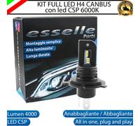 LAMPADA LED H4 6000K BIANCO CANBUS 4000 LM TRIUMPH BONEVILLE T100 2008-2016