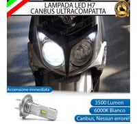LAMPADA LED H7 6000K 3000 LUMEN CANBUS SYM HD2 ABBAGLIANTE LUCE BIANCA