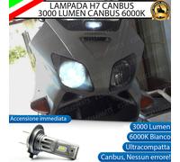 LAMPADA LED H7 CANBUS PER ANABBAGLIANTE PER HONDA JAZZ 250 6000K BIANCO