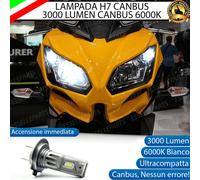 LAMPADA LED H7 CANBUS PER ANABBAGLIANTE PER KAWASAKI VERSYS 1000 2015-2020 6000K