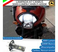 LAMPADA LED H7 CANBUS PER ANABBAGLIANTE PER KAWASAKI VERSYS 650 2006-2009 6000K