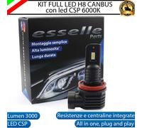 LAMPADA LED H8 6000K CANBUS PER ABBAGLIANTI DERBI GPR 125 (2004-2012) RACING