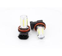 Lampada Led H9 PGJ19-5 12V 24V 5W 21 Smd 5730 Super Bianco Luminoso Per Fendineb