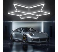 Lampada LED illuminazione Esagonale Nido d'Ape garage parete soffitto 6500k [EEK: A]