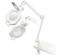 Lampada LED Ingrandimento FERVI 0891A Lente 2x 6x Dimmerabile 6 Luci UV Officina onforme]
