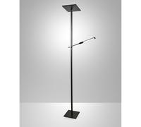 Lampada LED Integrata Ideale in Nero Due Luci della Collezione IDEAL Fabas