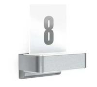 Lampada LED L 820 SC 14,5x23x26 cm argento Argento