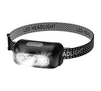 Lampada LED Lampada - Lampada Da Testa Ricaricabile | 3 Luce Della Testa Luminosa Modi | Lampada Da Testa Del Sensore Di Movimento Impermeabile Per Campeggio Esterna Ciclismo Repair Trote D