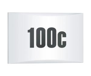 Lampada LED LN 1 N 5,5x30x19,5 cm bianco Bianco