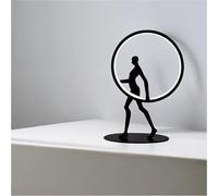 UNIVERSO - Lampada Led Luce Bianca Lume Da Tavolo Scrivania 9 W Scultura Corpo Umano Modern - SPEDIZIONE GRATUITA